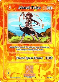Akarui-Taiyo | Warped Crusaders [1st Edition] | Uncommon | Unspecified | #WC-014