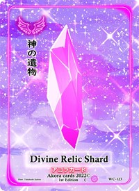 Divine Relic Shard | Warped Crusaders [1st Edition] | Common | Unspecified | #WC-123