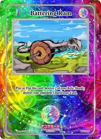 Battering Ram | Warped Crusaders [1st Edition] | Rare | Holofoil | #WC-116
