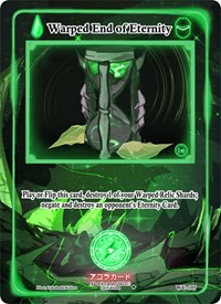 Warped End of Eternity | Warped Crusaders [1st Edition] | Uncommon | Normal | #WC-105