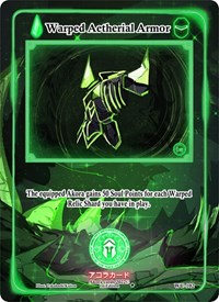Warped Aetherial Armor | Warped Crusaders [1st Edition] | Uncommon | Unspecified | #WC-102