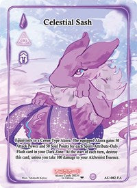 Celestial Sash (Full Art) | Afelium Unleashed [1st Edition] | Full Art | Unspecified | #AU-082-FA