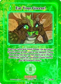 Eat Your Greens! | Afelium Unleashed [1st Edition] | Uncommon | Unspecified | #AU-088