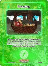 Foraging | Afelium Unleashed [1st Edition] | Common | Unspecified | #AU-089