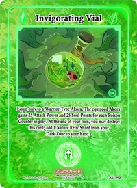 Invigorating Vial | Afelium Unleashed [1st Edition] | Common | Unspecified | #AU-092