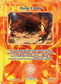Bargs Lands (Holo) | Afelium Unleashed [1st Edition] | Holo | Unspecified | #AU-095-H