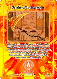 Scythe of Incineration | Afelium Unleashed [1st Edition] | Uncommon | Unspecified | #AU-098