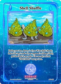 Shell Shuffle | Afelium Unleashed [1st Edition] | Uncommon | Unspecified | #AU-105