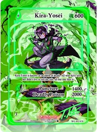 Kira-Yosei (Extended Art) (Serial Numbered) | Warped Crusaders [1st Edition] | Extended Art | Unspecified | #WC-012-EX