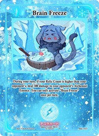 Brain Freeze | Afelium Unleashed [1st Edition] | Common | Normal | #AU-117