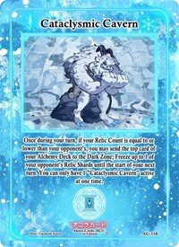 Cataclysmic Cavern | Afelium Unleashed [1st Edition] | Common | Unspecified | #AU-118