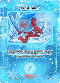 Frost Burn | Afelium Unleashed [1st Edition] | Common | Unspecified | #AU-120