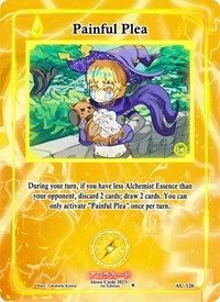 Painful Plea | Afelium Unleashed [1st Edition] | Uncommon | Unspecified | #AU-126