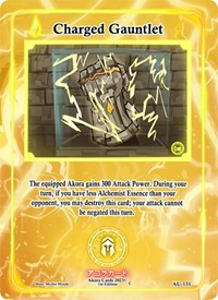 Charged Gauntlet | Afelium Unleashed [1st Edition] | Common | Unspecified | #AU-131