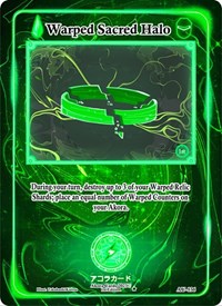 Warped Sacred Halo | Afelium Unleashed [1st Edition] | Uncommon | Unspecified | #AU-136