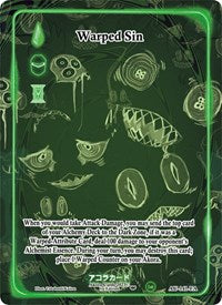 Warped Sin (Full Art) | Afelium Unleashed [1st Edition] | Full Art | Unspecified | #AU-141-FA