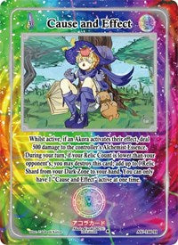 Cause and Effect (Holo) | Afelium Unleashed [1st Edition] | Holo | Unspecified | #AU-146-H