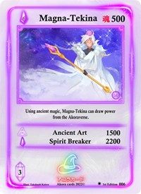 Magna-Tekina | Spellbound Wings [1st Edition] | Rare | Normal | #006