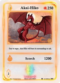 Akai-Hiko | Spellbound Wings [1st Edition] | Uncommon | Normal | #008