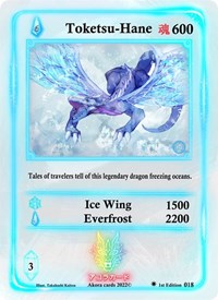 Toketsu-Hane | Spellbound Wings [1st Edition] | Rare | Holofoil | #018