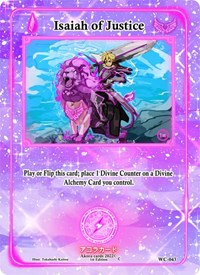 Isaiah of Justice | Warped Crusaders [1st Edition] | Common | Unspecified | #WC-043