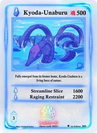 Kyoda-Unabaru | Spellbound Wings [1st Edition] | Rare | Holofoil | #205