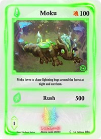 Moku | Spellbound Wings [1st Edition] | Common | Holofoil | #034