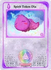 Spirit Token Dia | Spellbound Wings [1st Edition] | Rare | Normal | #145
