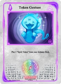 Token Gesture | Spellbound Wings [1st Edition] | Common | Normal | #138