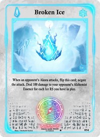 Broken Ice | Spellbound Wings [1st Edition] | Rare | Holofoil | #054