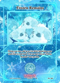 Frozen Remains | Warped Crusaders [1st Edition] | Rare | Unspecified | #WC-081