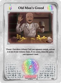 Old Man's Greed | Spellbound Wings [1st Edition] | Rare | Holofoil | #062