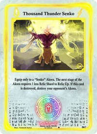 Thousand Thunder Senko | Spellbound Wings [1st Edition] | Uncommon | Holofoil | #067