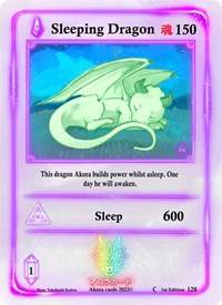 Sleeping Dragon | Spellbound Wings [1st Edition] | Common | Normal | #128