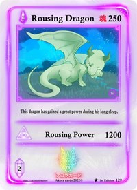 Rousing Dragon | Spellbound Wings [1st Edition] | Uncommon | Normal | #129