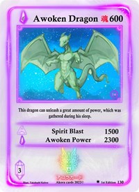 Awoken Dragon | Spellbound Wings [1st Edition] | Rare | Normal | #130