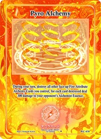 Pyro Alchemy | Warped Crusaders [1st Edition] | Uncommon | Unspecified | #WC-070