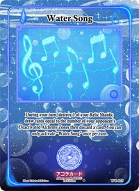 Water Song | Warped Crusaders [1st Edition] | Uncommon | Unspecified | #WC-075
