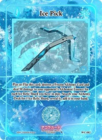 Ice Pick | Warped Crusaders [1st Edition] | Uncommon | Unspecified | #WC-082