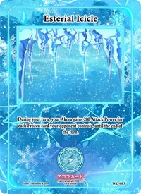 Esterial Icicle | Warped Crusaders [1st Edition] | Uncommon | Normal | #WC-083