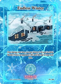 Endless Winter | Warped Crusaders [1st Edition] | Uncommon | Unspecified | #WC-084