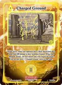 Charged Ground | Warped Crusaders [1st Edition] | Uncommon | Unspecified | #WC-093