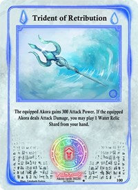 Trident of Retribution | Spellbound Wings [1st Edition] | Uncommon | Normal | #100