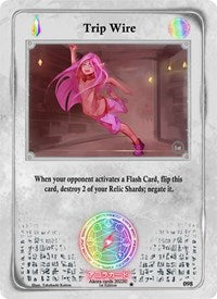 Trip Wire | Spellbound Wings [1st Edition] | Rare | Holofoil | #098