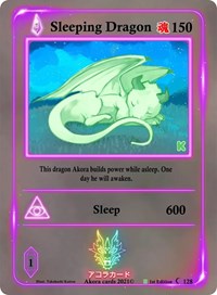 Sleeping Dragon | Spellbound Wings [Kickstarter Edition] | Common | Holofoil | #128