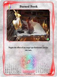 Burned Book | Spellbound Wings [Kickstarter Edition] | Common | Unspecified | #076