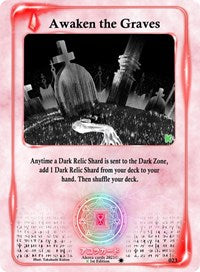 Awaken the Graves | Spellbound Wings [Kickstarter Edition] | Rare | Unspecified | #023