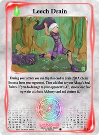 Leech Drain | Spellbound Wings [Kickstarter Edition] | Rare | Unspecified | #113