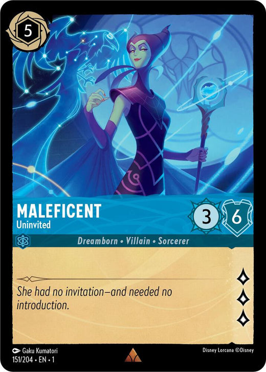 Maleficent - Uninvited 151/204 Rare
