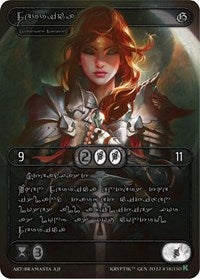 Ferrica (Silver Kryptik Language) | Genesis [Kickstarter] | Common | Unspecified | #38